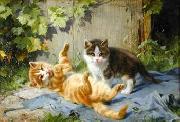 unknow artist Cats 137 oil on canvas